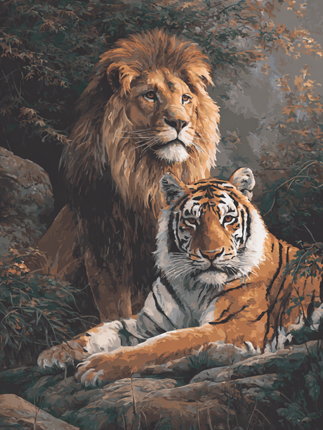 Noble Companions (Diamond Painting) Diamond Painting kit