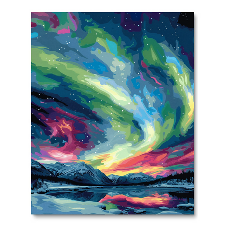 Northern Lights Symphony (Diamond Painting) Diamond Painting kit