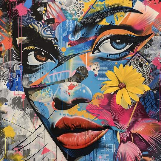 Painted Street Gaze