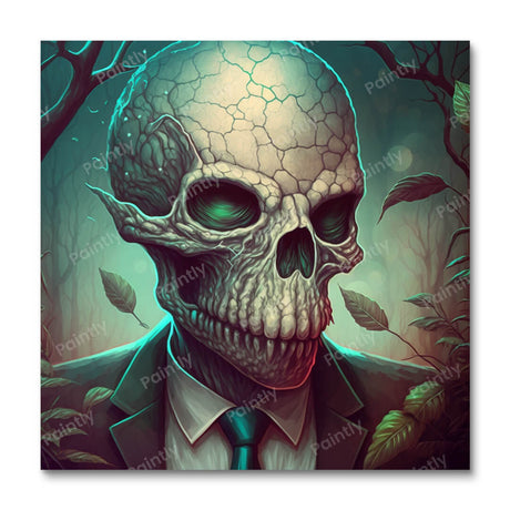 Dapper Skull San (Diamond Painting) Diamond Painting kit