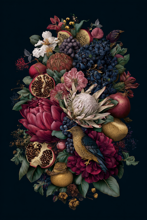 Fruit & Bloom Harmony (120 Colors)