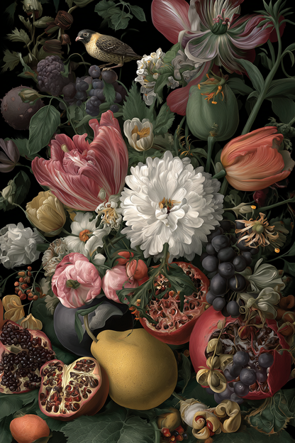 Botanical Opulence (100 Color Diamond Painting) Diamond Painting kit