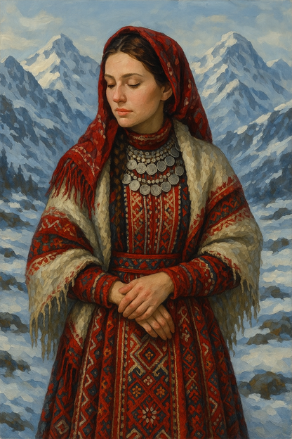 Winter Grace (100 Color Diamond Painting) Diamond Painting kit