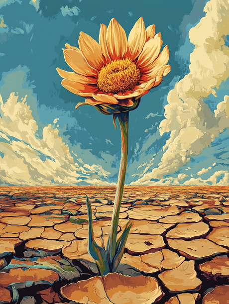 Sunflower of the Desert (Diamond Painting) Diamond Painting kit