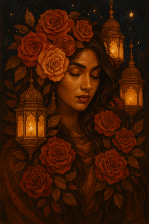 Lantern Indian Beauty