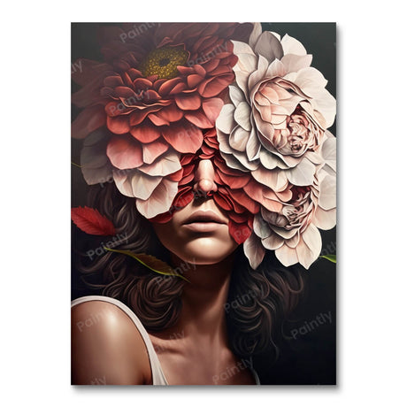 BOGO The Flowering Muse (60x80cm) People Paint by Numbers kit