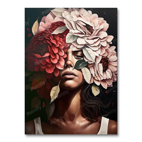 The Floral Femme Fatale (Diamond Painting) Diamond Painting kit