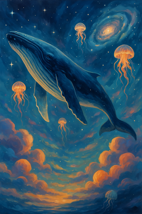 Galactic Swim (Diamond Painting) Diamond Painting kit