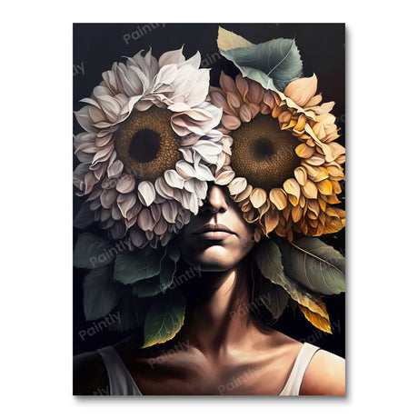 The Sunflower Temptress (Diamond Painting) Diamond Painting kit