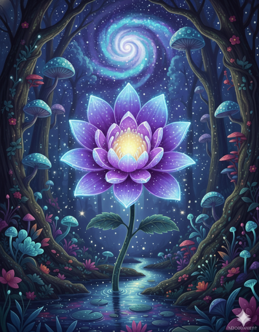 Purple Lotus Enchanted Archway