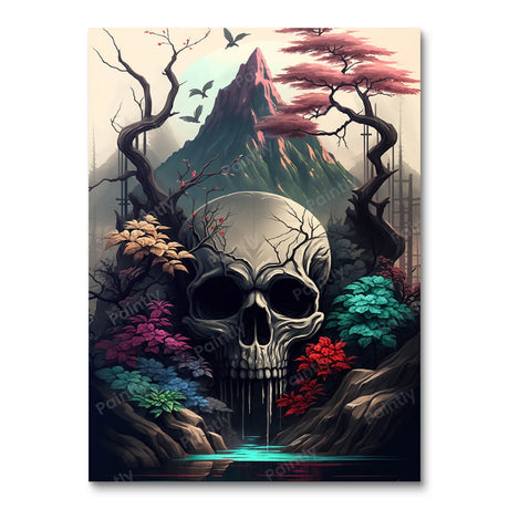Punishing Outdoors Skull (Diamond Painting) Diamond Painting kit
