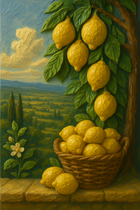 Tuscan Lemons (Diamond Painting) Diamond Painting kit