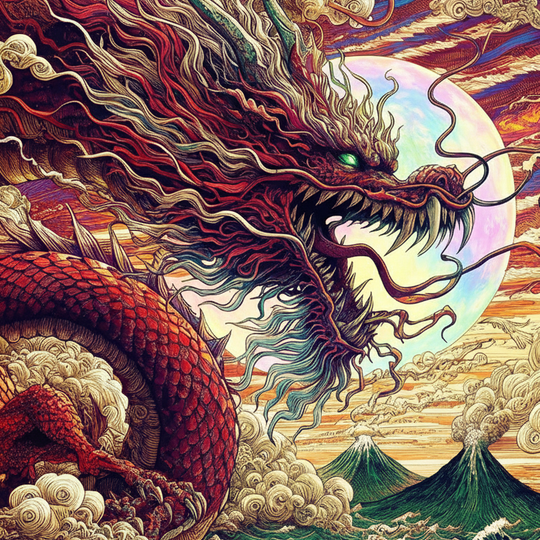Crimson Sky Dragon (80 Colors)