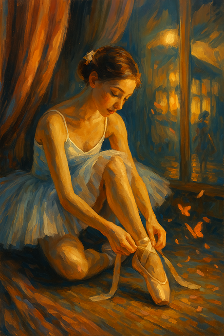 Before The Curtain Rises (Diamond Painting) Diamond Painting kit