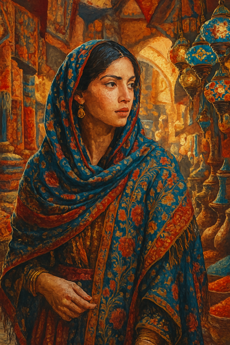 Turkish Bazaar Muse (Diamond Painting) Diamond Painting kit