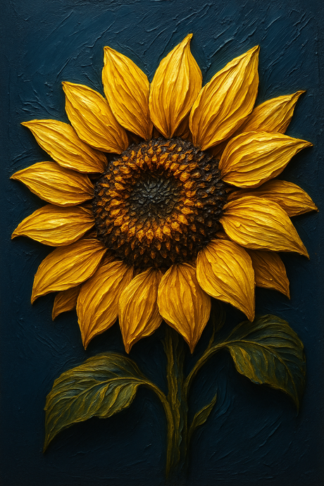 Radiant Sunflower (Diamond Painting) Diamond Painting kit