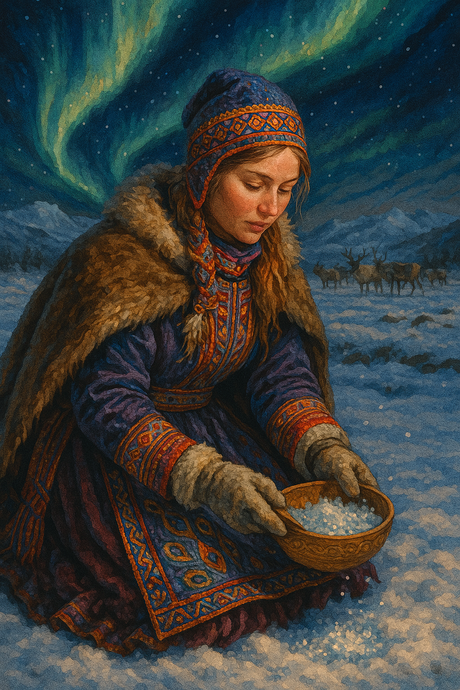 Arctic Light Gatherer (Diamond Painting) Diamond Painting kit