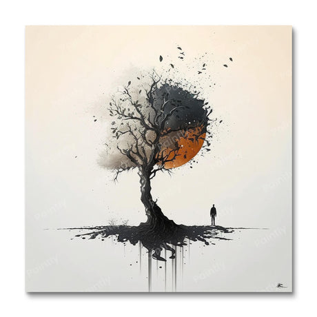 Rooted in Thought (Diamond Painting) Diamond Painting kit