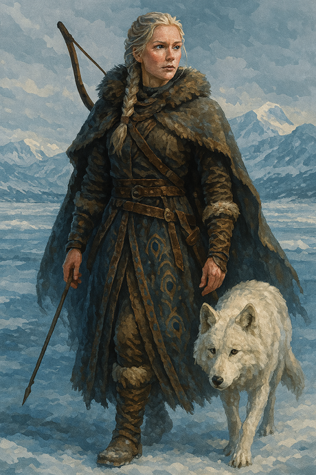Nordic Ice Huntress (Diamond Painting) Diamond Painting kit