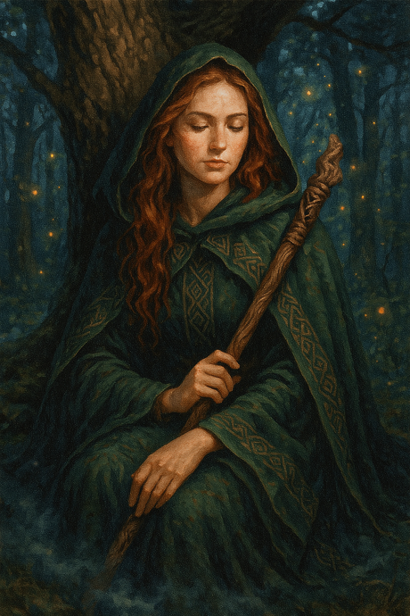 Celtic Forest Dreamer (Diamond Painting) Diamond Painting kit