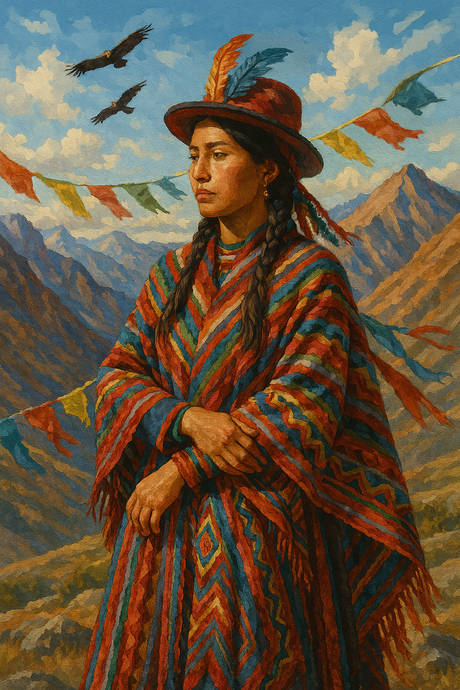 Andean Wind Dancer (Diamond Painting) Diamond Painting kit