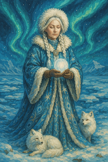 Arctic Shamaness (Diamond Painting) Diamond Painting kit