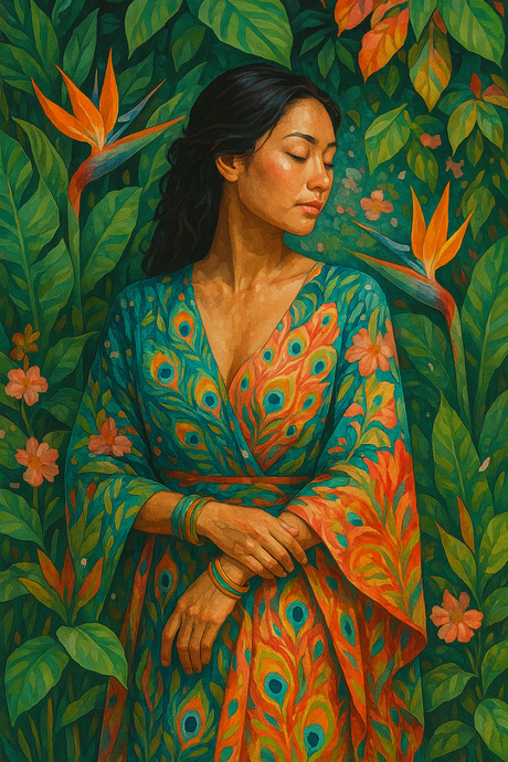 Jungle Bloom (Diamond Painting) Diamond Painting kit