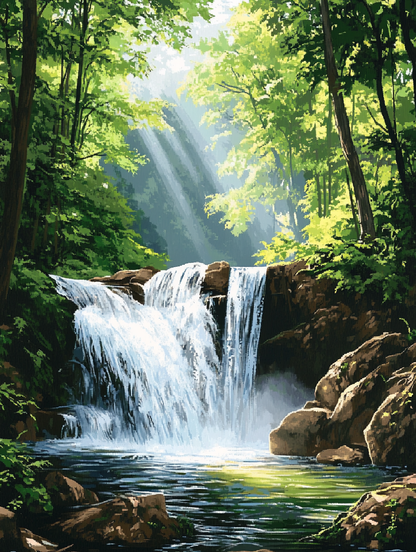 Woodland Falls, Green Canopy