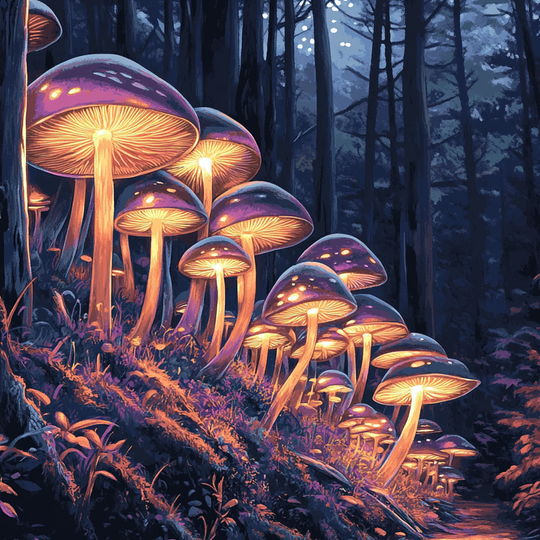 Enchanted Mushroom Path