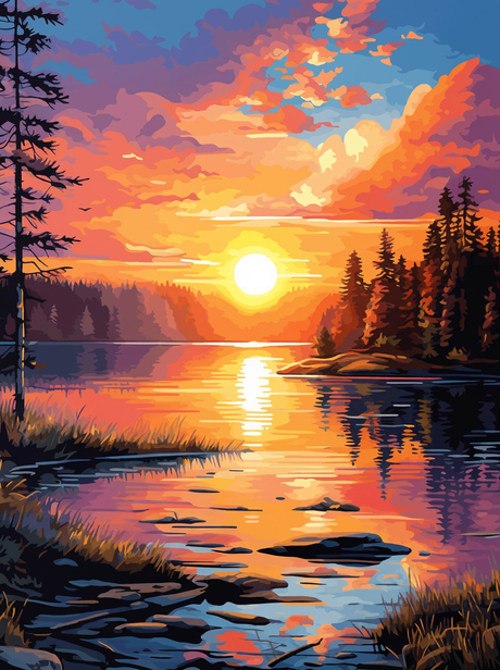 Peaceful Evening III