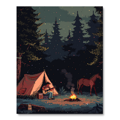 Pixel Story Time (Diamond Painting) Diamond Painting kit
