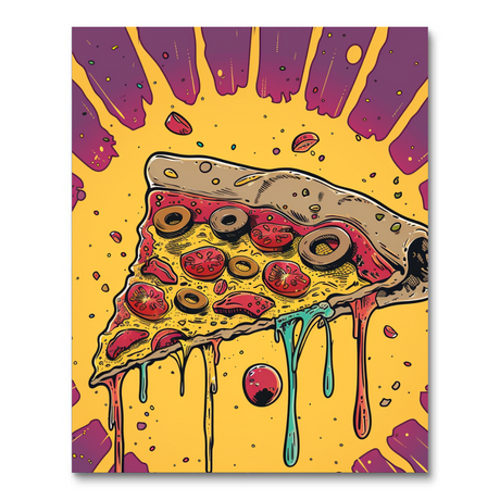 Pizza Power (Diamond Painting) Diamond Painting kit