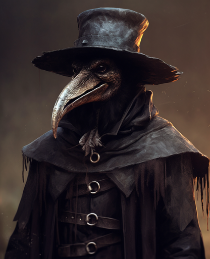 Plague Doctor — paint by numbers kit