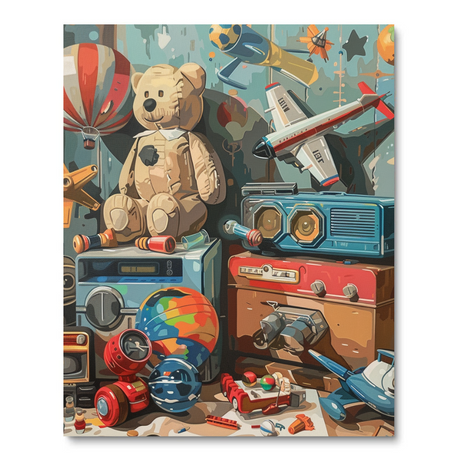 Playful Nostalgia (Diamond Painting) Diamond Painting kit