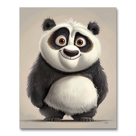 Playful Panda (Diamond Painting) Diamond Painting kit