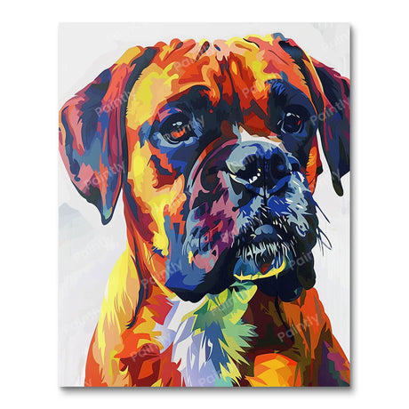 Playful Pooch (Diamond Painting) Diamond Painting kit