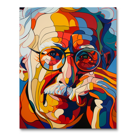 Pop Wisdom Portrait (Diamond Painting) Diamond Painting kit