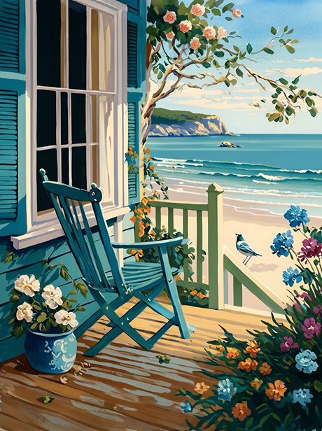 Porch by the Beach II