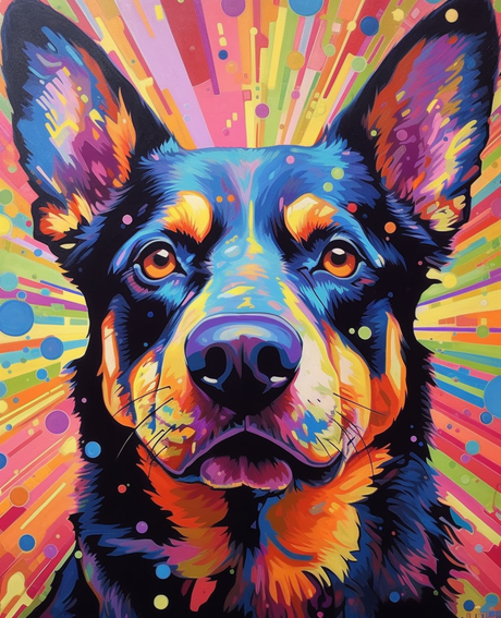 Psychedelic Dog V