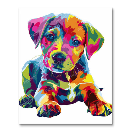 Puppy Love (Diamond Painting) Diamond Painting kit