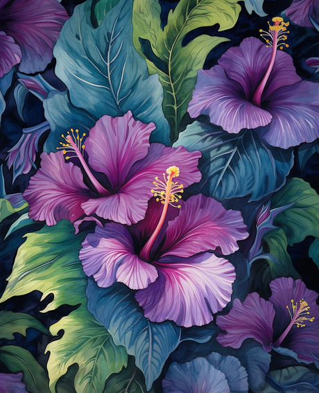 Purple Hibiscus