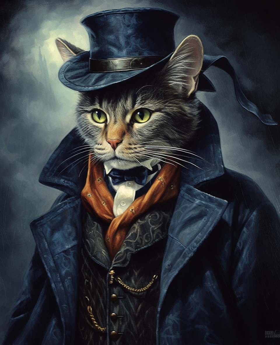 Purrlock Holmes (Paint by Numbers)