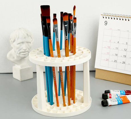 Brush holder with 49 compartments Accessories Paint by Numbers kit