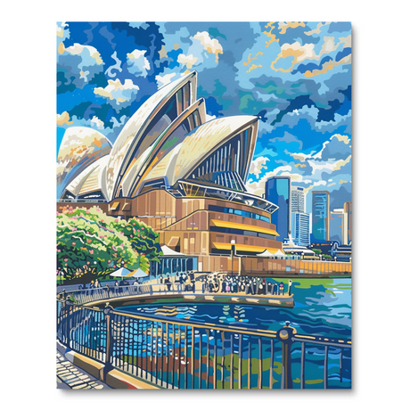 Quaint Landmark Fantasy (Diamond Painting) Diamond Painting kit