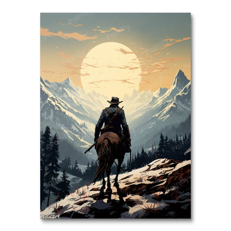 Red Dead Ride IV (Diamond Painting) Diamond Painting kit