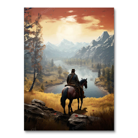 Red Dead Ride (Diamond Painting) Diamond Painting kit