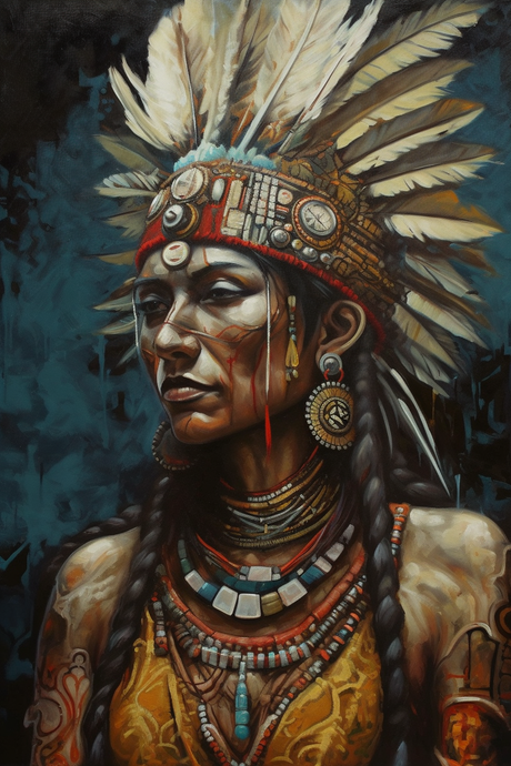 Red Indian Tribesman II