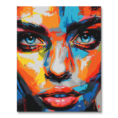 Retro Face (Diamond Painting) Diamond Painting kit