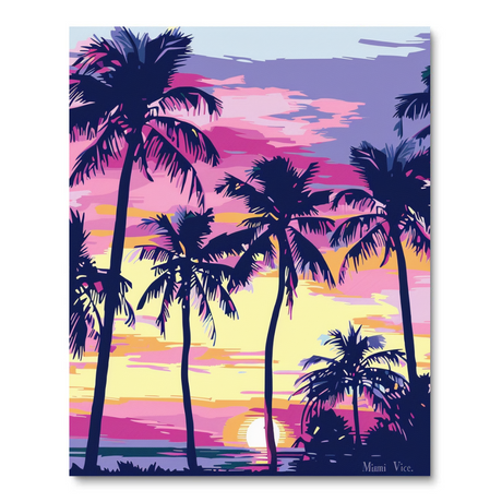 Retro Trees (Diamond Painting) Diamond Painting kit