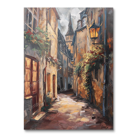 Romantic Alleyway Reverie (Diamond Painting) Diamond Painting kit